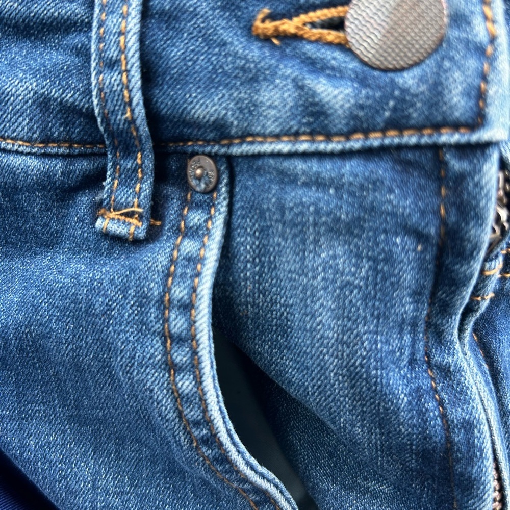 Free People Dark Blue Women's Jeans Overalls - Picture 6 of 16